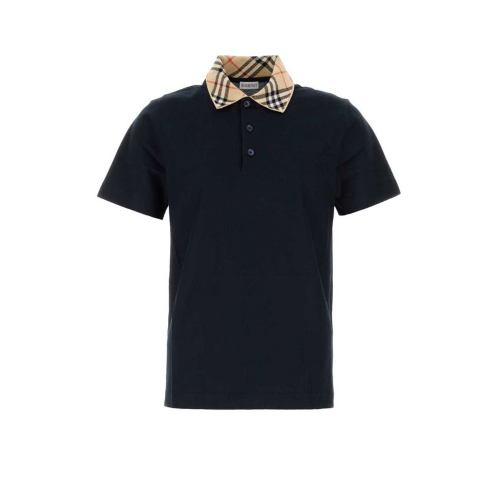 Burberry Men Slate Piquet Polo Shirt